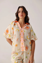 Florence Shirt - Azure