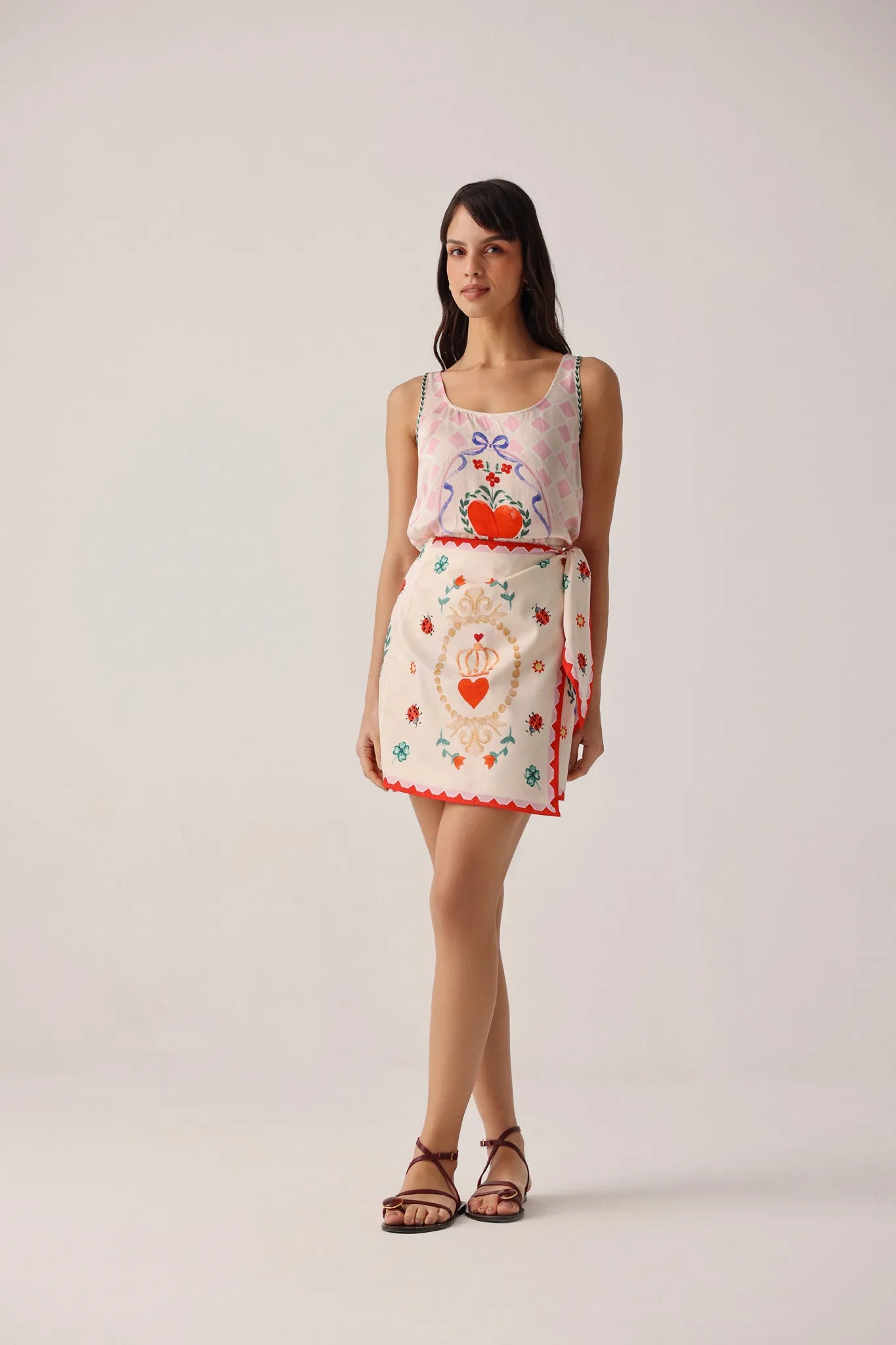 Wrap Me Round Skirt - Tarot