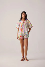 Florence Shirt - Seascape