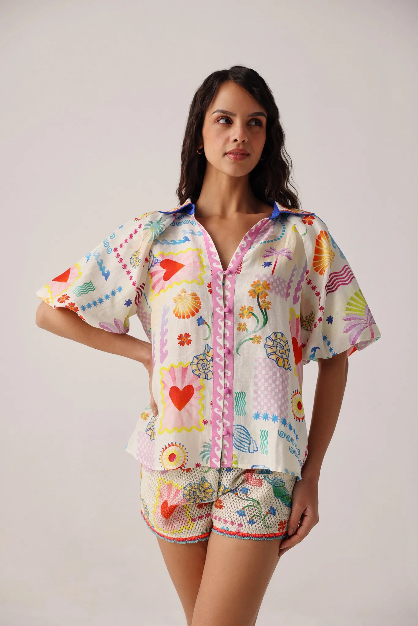 Florence Shirt - Seascape