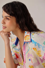 Florence Shirt - Seascape