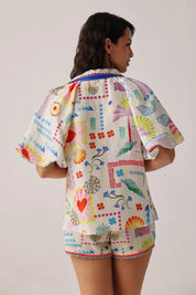 Florence Shirt - Seascape