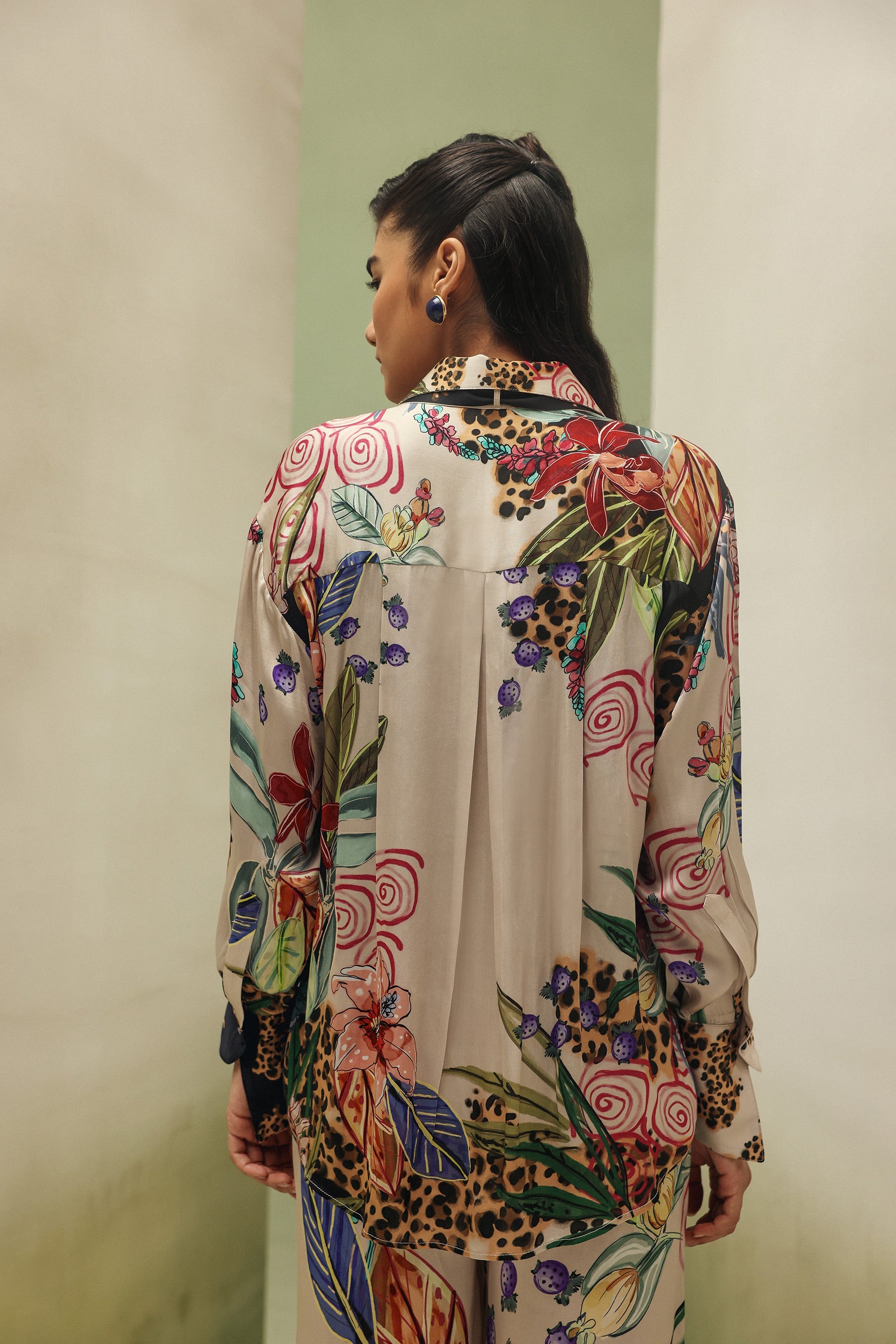 Iris Shirt & Thais Pants - Wildflower