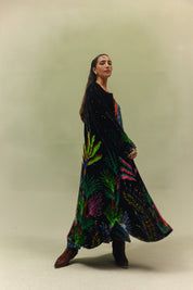 Demi Poncho (Long) - Night Safari