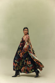 Demi Poncho (Long) - Wildflower