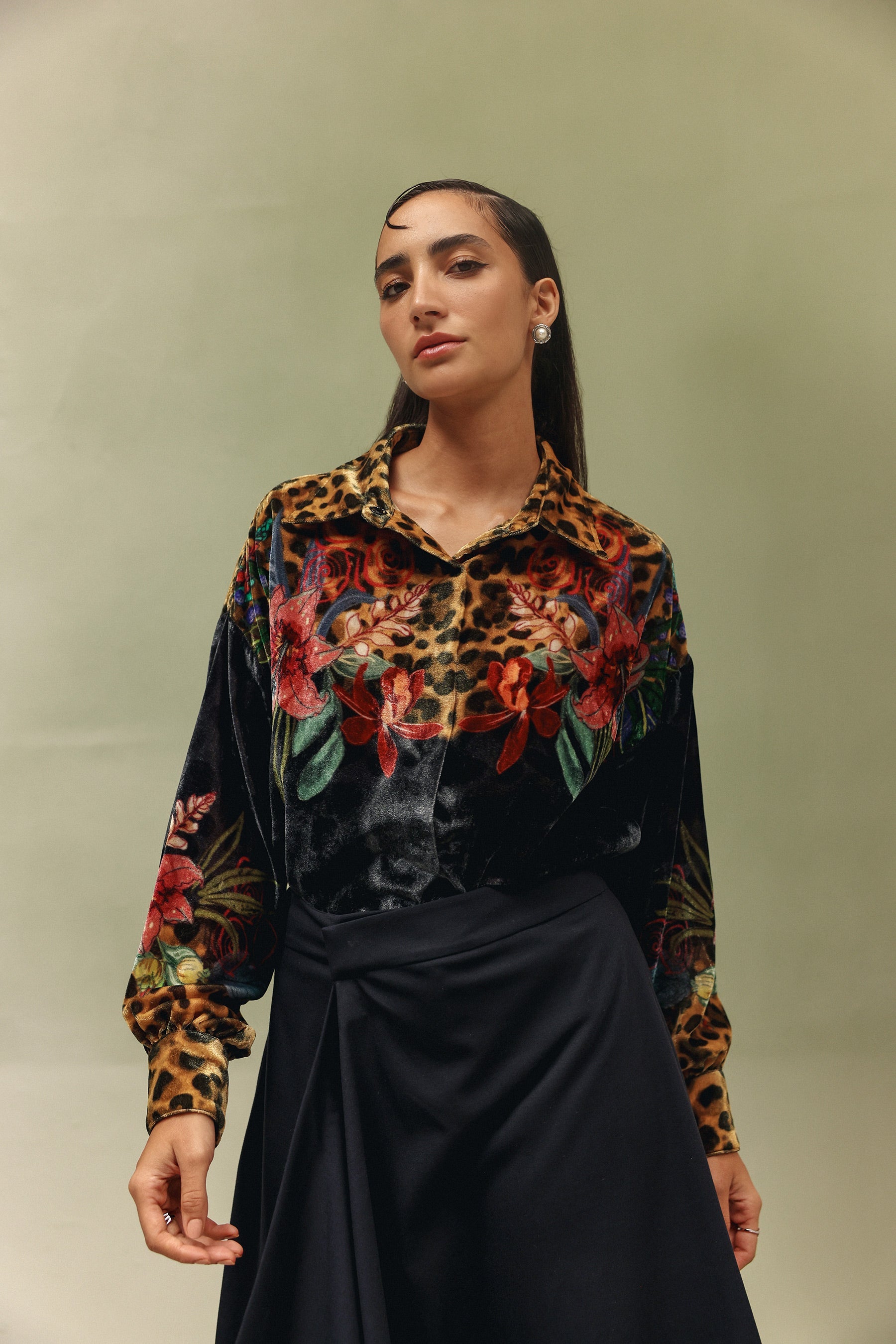 Aurea Shirt & Ivy Skirt - Wildflower