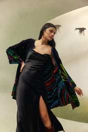 Demi Poncho - Night Safari