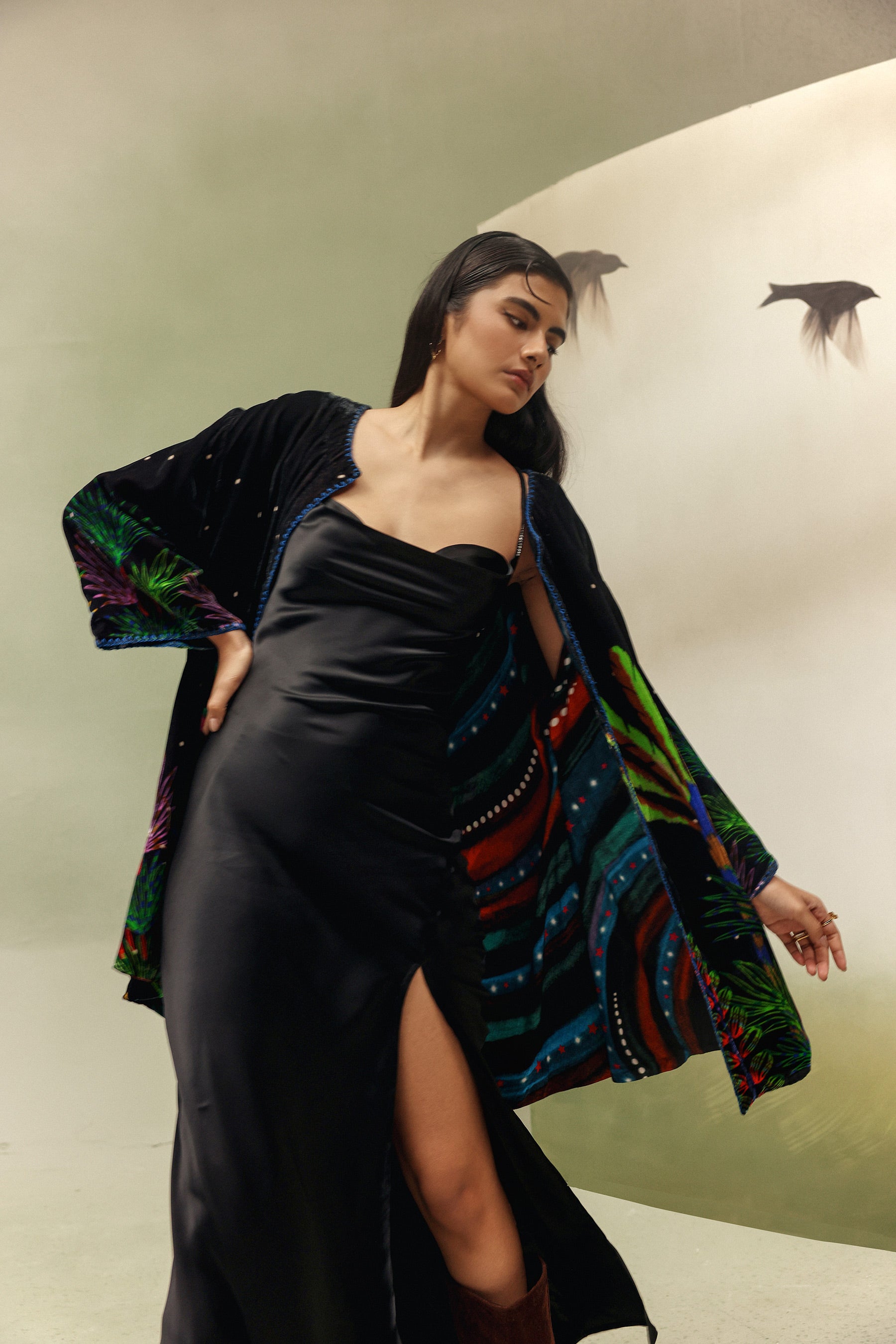 Demi Poncho - Night Safari