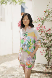 Fleur Shirt - By the Sea
