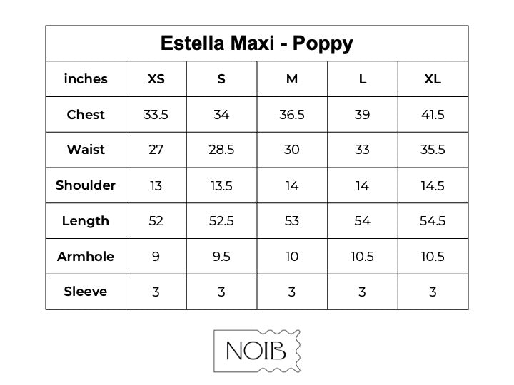 Estella Maxi - Poppy