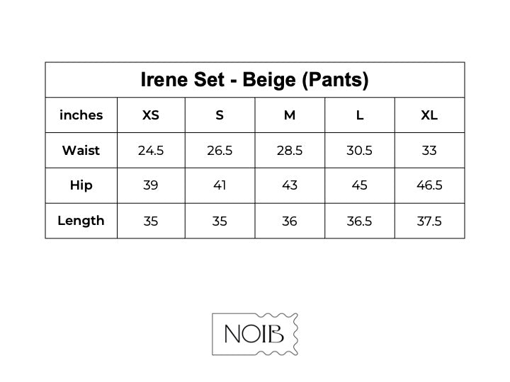 Irene Set - Beige