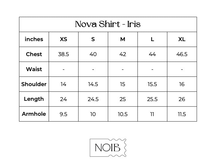 Nova Shirt - Iris