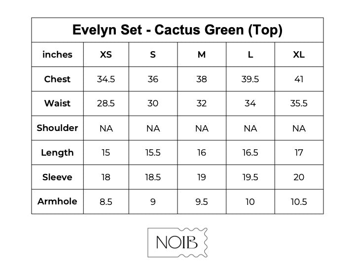 Evelyn Set - Cactus (Green)