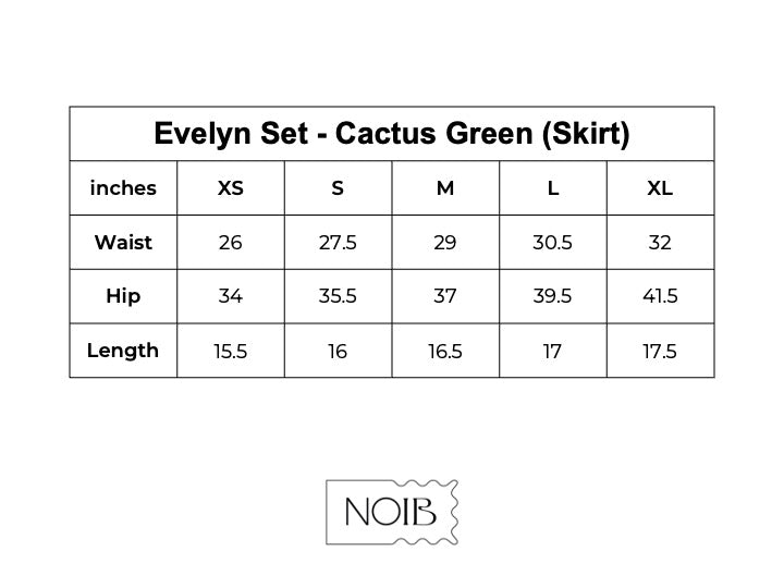 Evelyn Set - Cactus (Green)