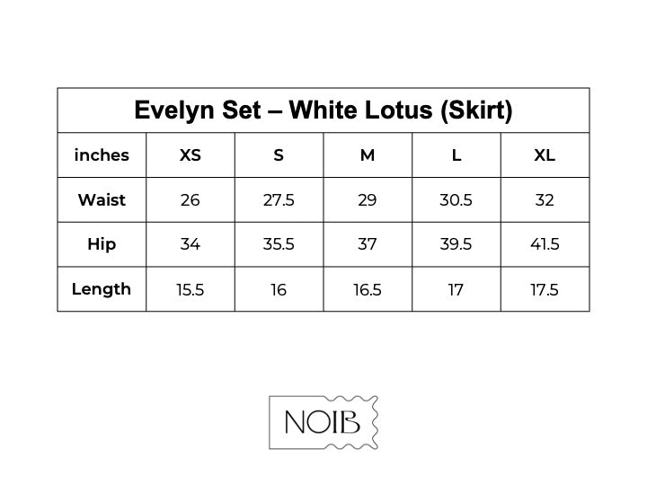 Evelyn Set - White Lotus