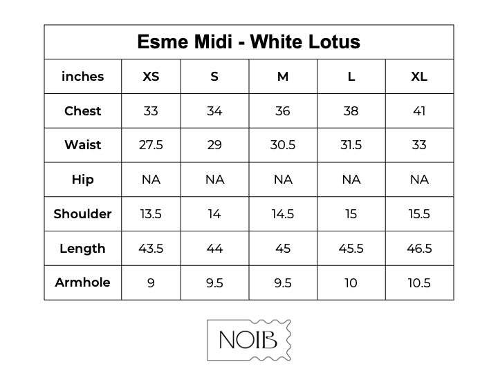 Esme Midi - White Lotus