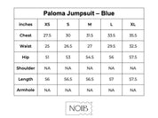 Paloma Jumpsuit - Blue