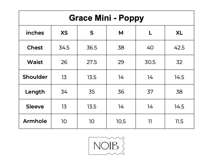 Grace Mini - Poppy