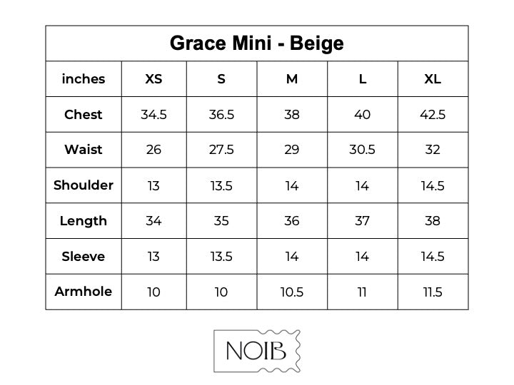Grace Mini - Beige