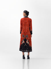 Nocturnal Jungle Willow Maxi Dress
