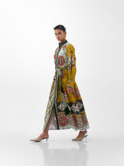 Mosaic Print Celia Maxi Dress