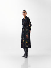 Postcards & Petals Print Willow Maxi Dress
