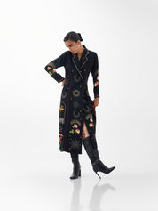 Postcards & Petals Print Willow Maxi Dress
