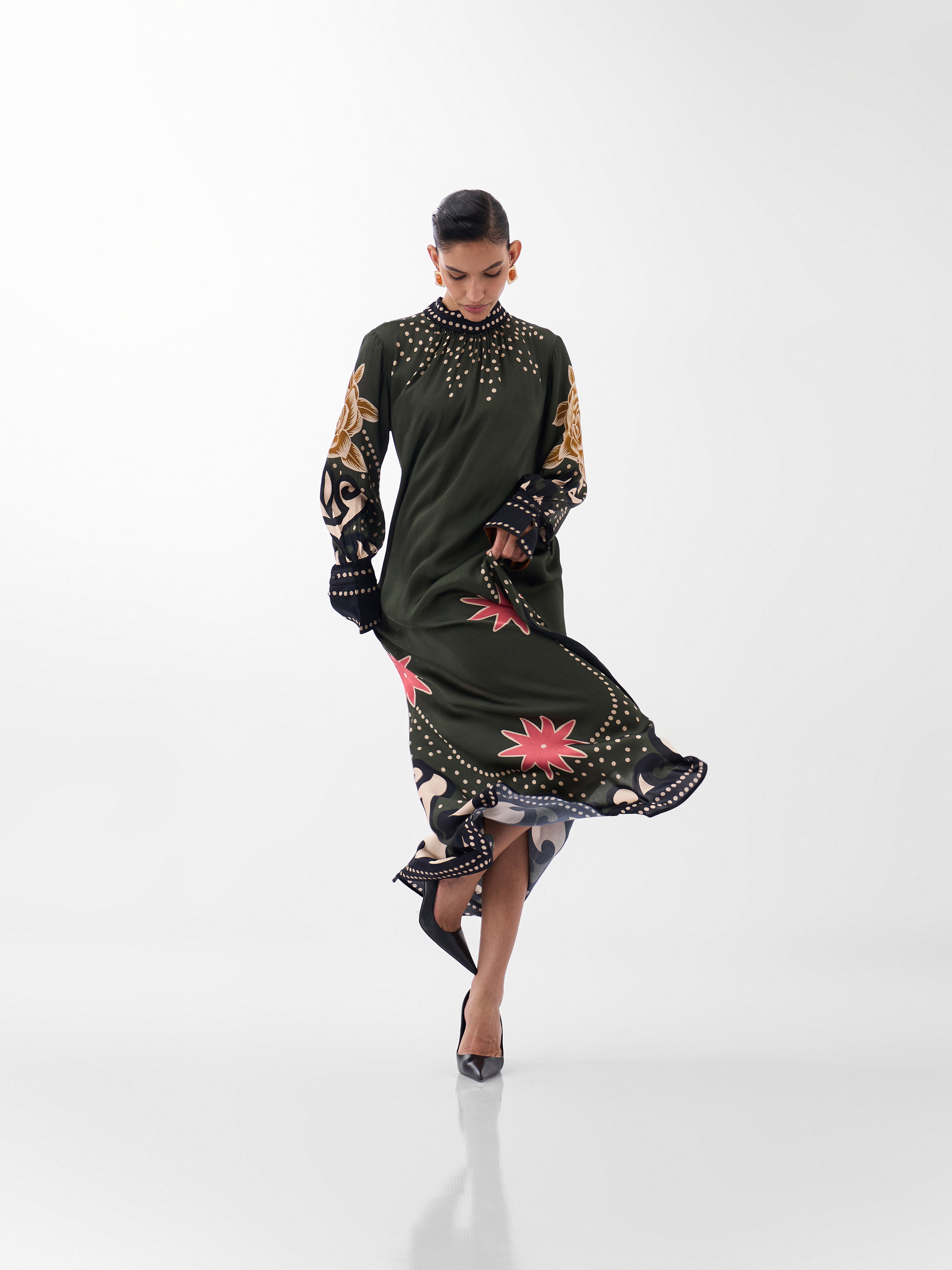 Amber Maxi - Old Rose