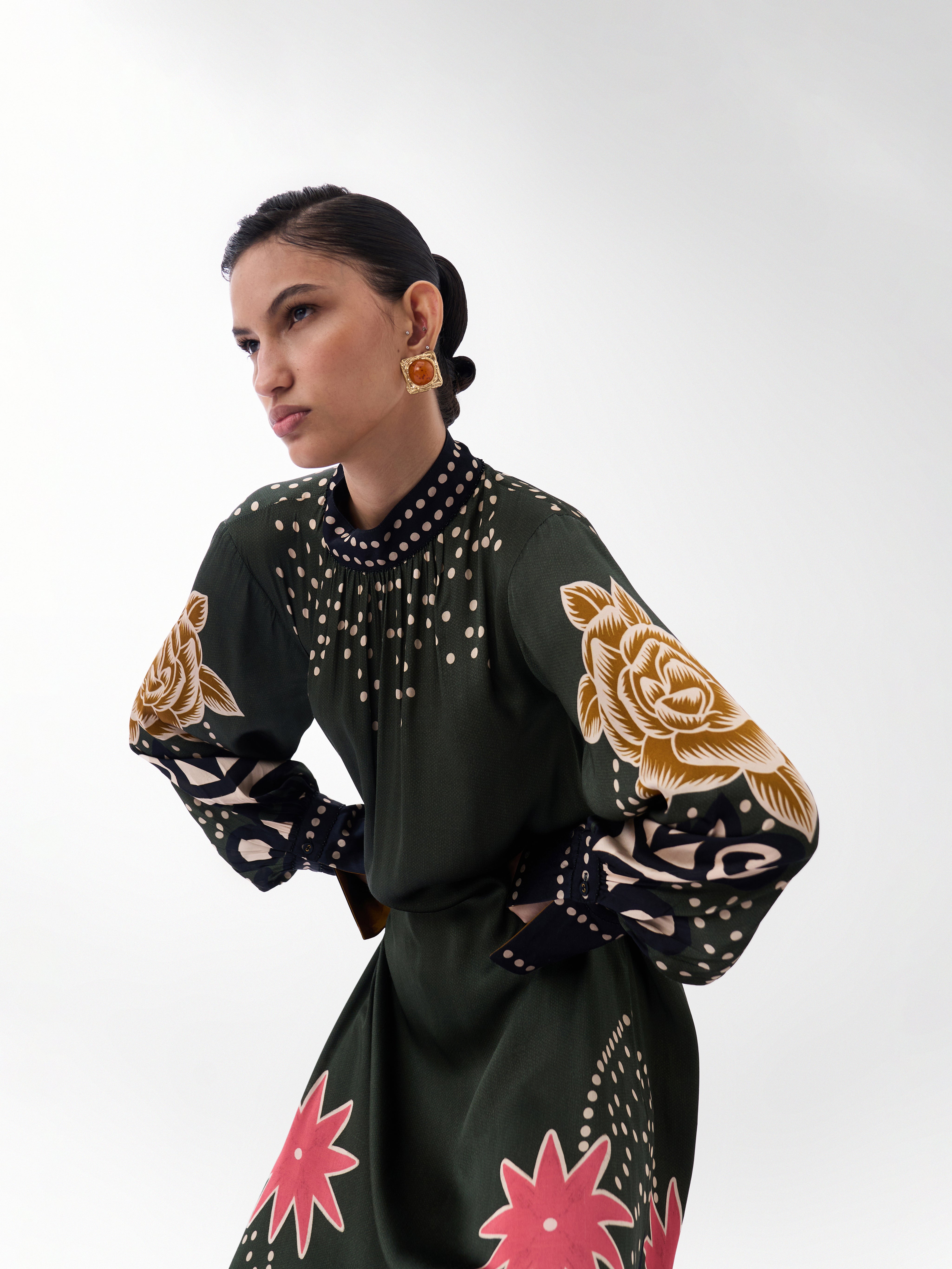 Amber Maxi - Old Rose