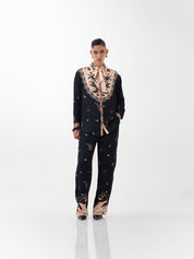 Nocturnal Jungle Print Thais Pants & Iris Shirt