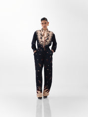 Nocturnal Jungle Print Thais Pants