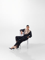 Nocturnal Jungle Print Thais Pants & Iris Shirt