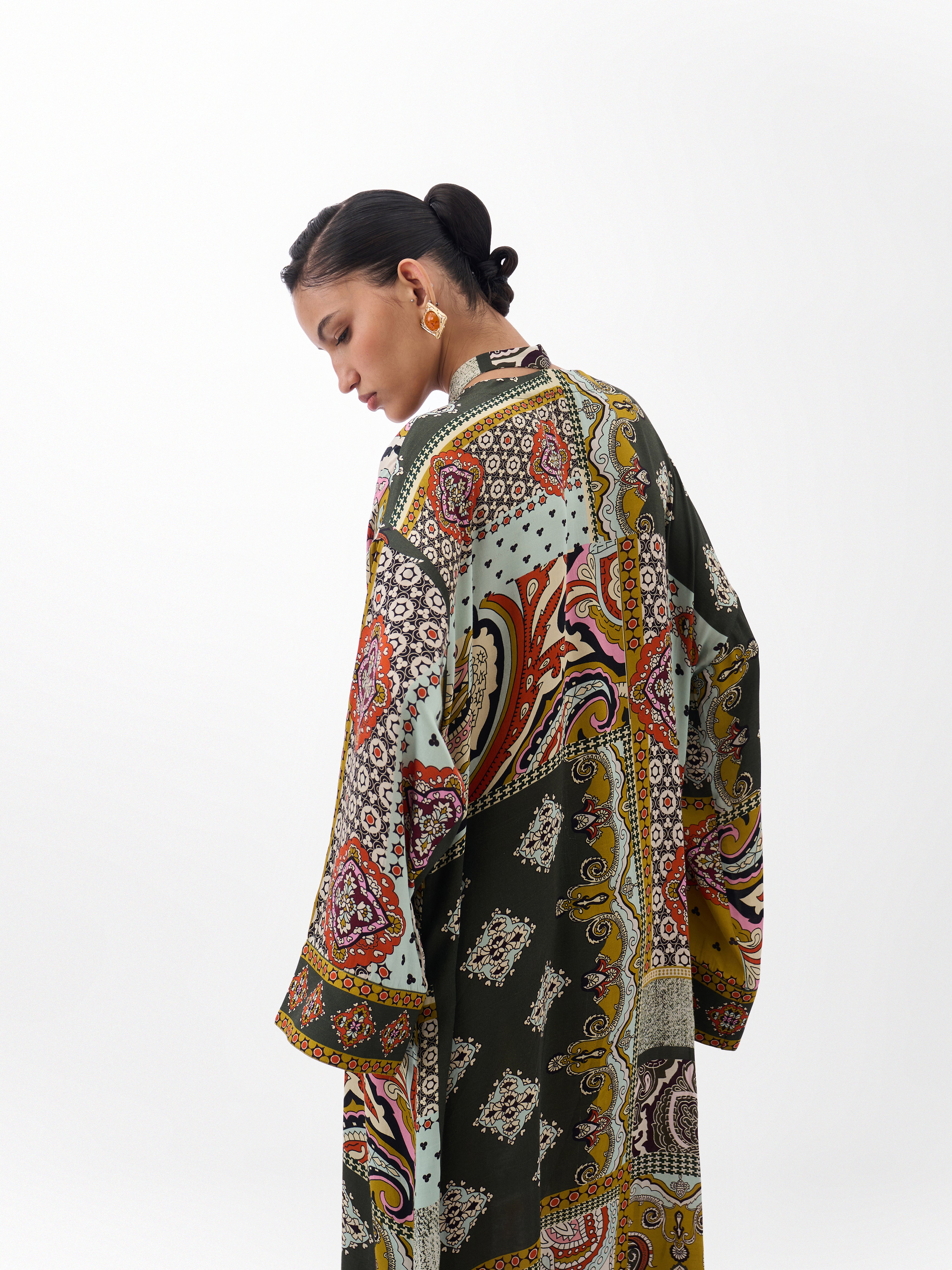 Mosaic Print Adah Kaftan - NOIB