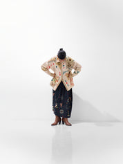 Postcards & Petals Print Xena Cotton Over-Shirt 