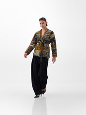 NOIB Quilted Kimono - Mosaic