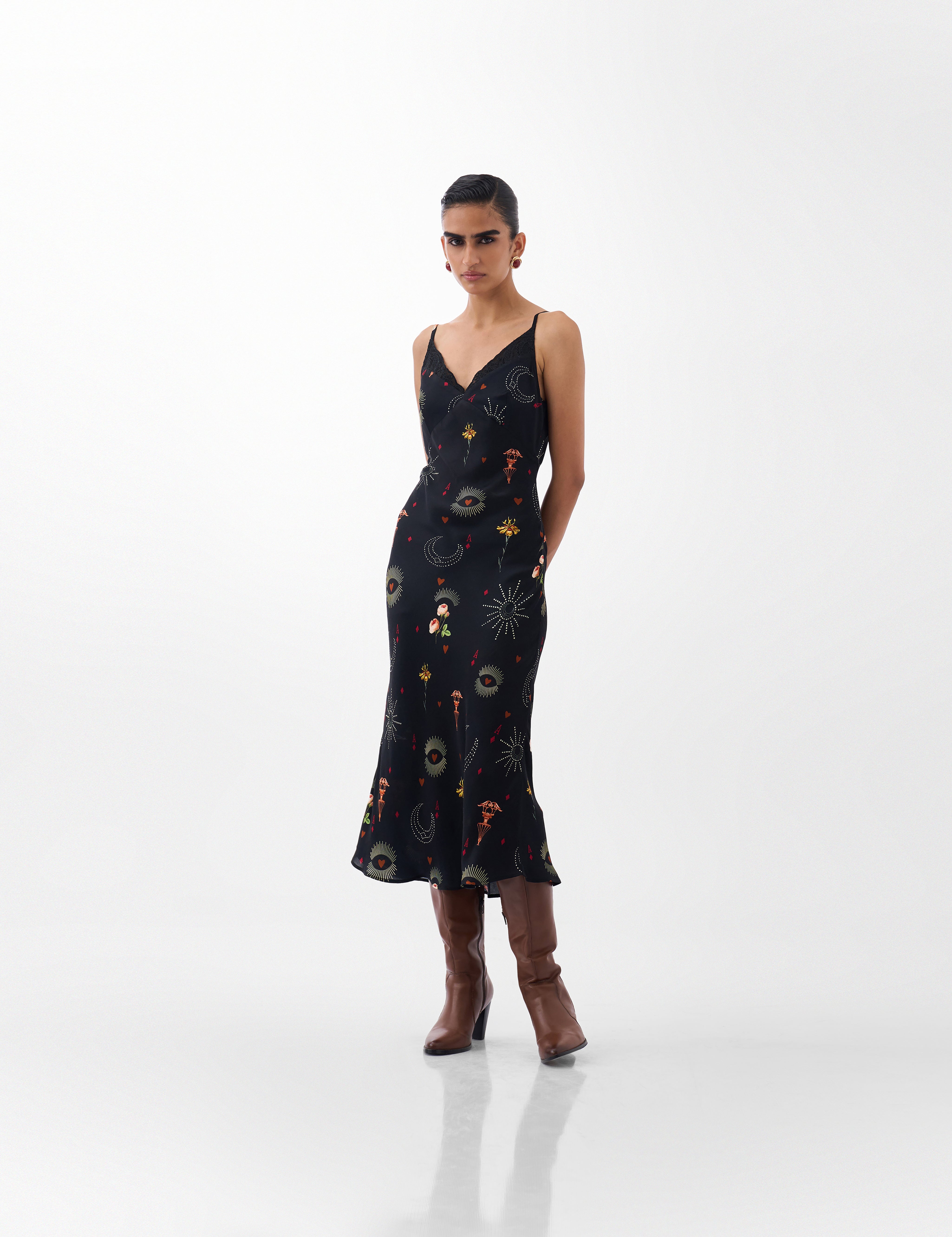 Postcards & Petals Liza Midi Dress