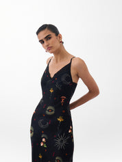 Postcards & Petals Liza Midi Dress