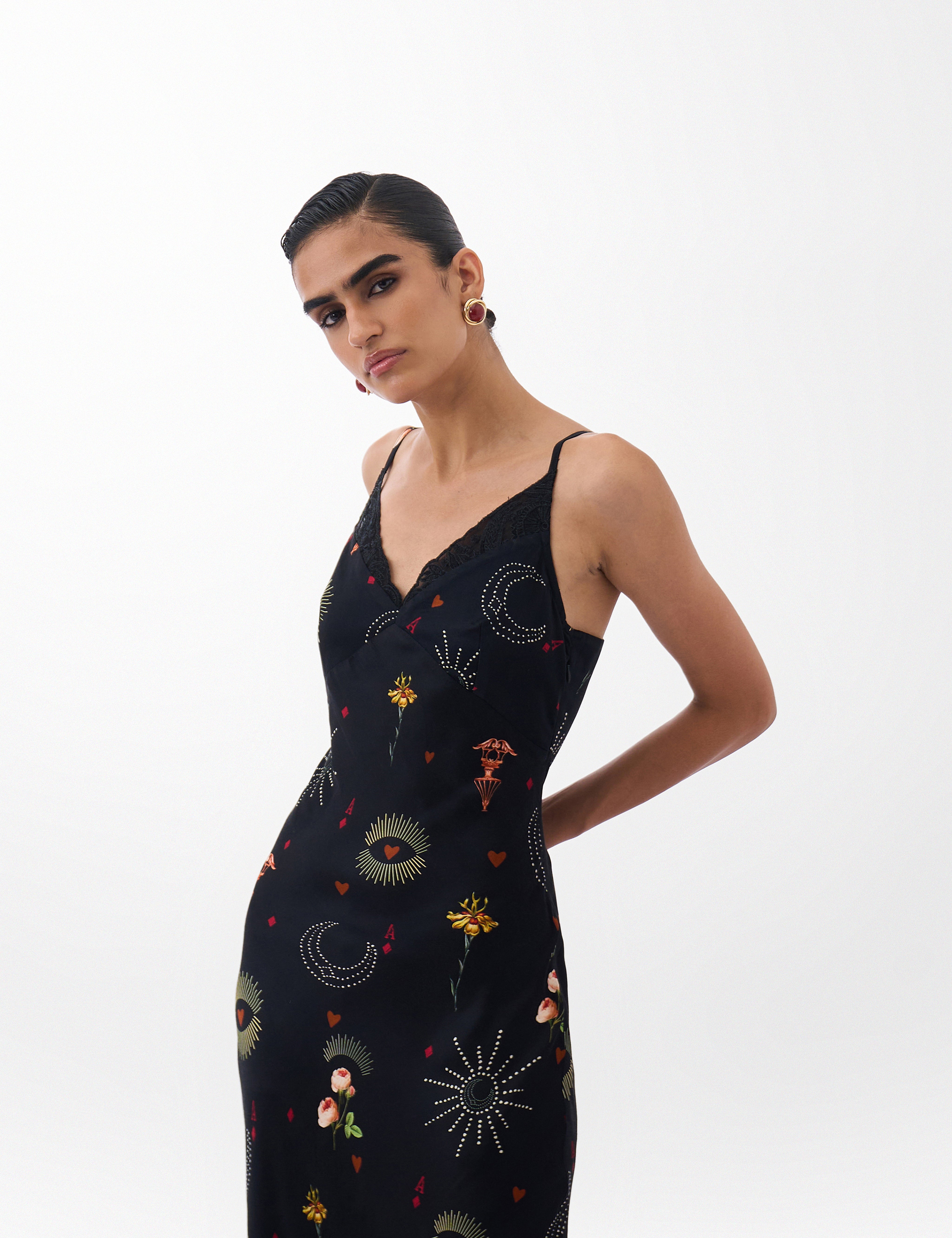 Postcards & Petals Liza Midi Dress
