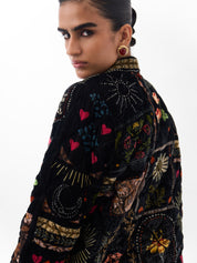 NOIB Quilted Kimono - Postcards & Petals