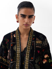 NOIB Quilted Kimono - Postcards & Petals