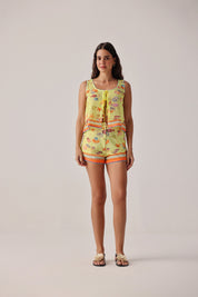 Seaborn Print Ziva Vest - NOIB